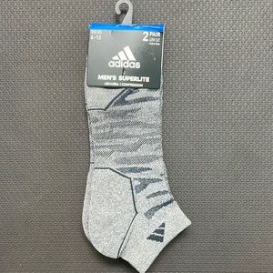 Adidas 2 Pair Low Cut Socks